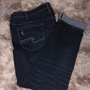 Plus Size Silver Jeans